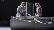 Christoph Pohl (Johannes) & Will Hartmann (Peter) in Morgen und Abend at the Royal Opera House, Covent Garden