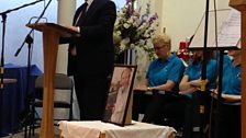 Joe Maiden memorial service