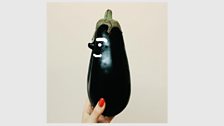 Shrigley-inspired aubergine