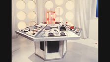 The console during the Fourth Doctor’s era…