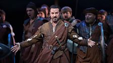 John Osborn as  Rodrigo in Rossini's La Donna del Lago from the Metropolitan Opera, New York