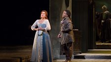 Joyce DiDonato (Elena) & Lawrence Brownlee (Giacomo V) in Rossini's La Donna del Lago from the Metropolitan Opera, New York