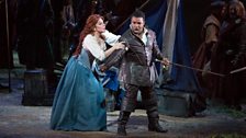 Joyce DiDonato (Elena) & Lawrence Brownlee (Giacomo V) in Rossini's La Donna del Lago from the Metropolitan Opera, New York