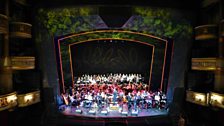 The stage at the Theatre Royal