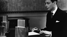 King George VI broadcasting to The Empire in 1937