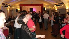 Dancing in Kinlochard Village Hall