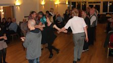 Dancing in Kinlochard Village Hall