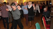 Dancing at Kinlochard Village Hall