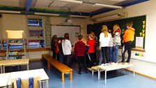 In the classroom at Prestvannet skole