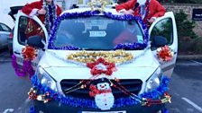 The Festive ˿ Somerset Radio Car.