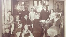 Alexander family in Kaiserallee apartment (Alexander Family Archive)