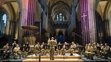 The Band of the Royal Artillery, based in Tidworth