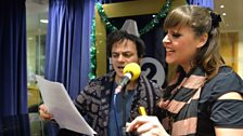 Natalie Williams and Jamie Cullum