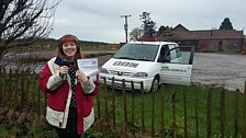 After Wroxham Barns, Sophie found the final clue at a pick-your-own farm on the outskirts of Norwich