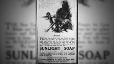 Sunlight Soap - This advert manages to link hope for the New Year to the war, soldiers, sailors and soap!