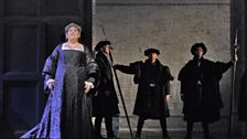 Jamie Barton as Giovanna Seymour in Donizetti's Anna Bolena from the Metropolitan Opera, New York