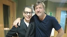 Rab Noakes poses with Richard Madeley