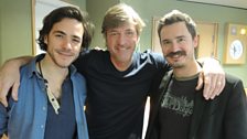 Jack Savoretti and Richard Madeley share a picture