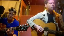 Amy Wadge & Luke Jackson performing on The Durbervilles Folk & Roots Show