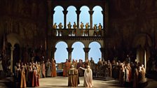 A scene from Tannhäuser from the Metropolitan Opera, New York