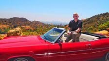 Patrick overlooking Los Angeles