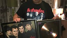 PHOP Gary with his Stranglers collection