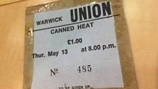 A ticket for Canned Heat