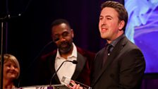 Edward Rowett wins Best Scripted Comedy with a Live Audience