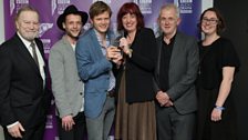 'The Master & Margarita' won Best Adaptation, produced by Sasha Yevtushenko, by Lucy Catherine, award presented by Nicky Henson