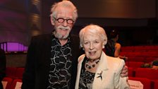 John Hurt wins an Outstanding Contribution Award and June Whitfield wins a Lifetime Achievement Award