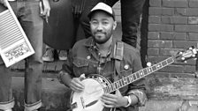 Whiskey Shivers' banjo man James Bookert