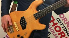 Trevour Bolder's bass guitar