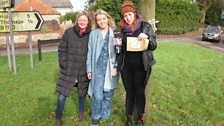 Clue four was at the Millennium Oak in Briningham, and led Sophie to clue five at the Norfolk Wildlife Trust in Cley