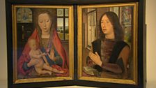 Hans Memling - Diptych of Madonna and Child