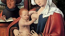 Joos van Cleve - The Holy Family