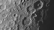 Lunar Craters Close-Up