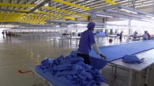 The C&H Garments shed is 150m long, and is one of 22 sheds at the Bole Lemi Park