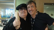 Ian Shaw and Richard Madeley get close for a picture