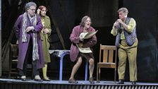 Schigolch (Franz Grundheber), The Countess (Susan Graham), Lulu (Marlis Petersen) & Alwa (Daniel Brenna)