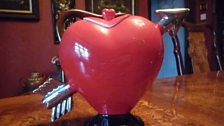 Heart teapot