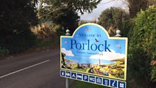 Starting the day in Porlock.