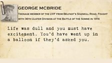 Words from George McBride