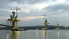 Three towers over the Forth