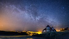 Milky Way over Northumberland