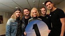 Tonight Alive in session at Maida Vale Studios