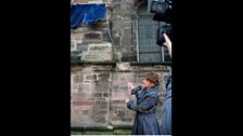 First Minister Arelene Foster unveils plaque