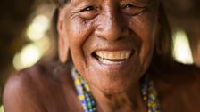 Kemperi, the Waorani jaguar shaman, who is 75