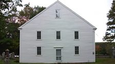 A colonial meeting house