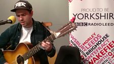 Serious Sam Barrett in session on The Durbervilles Folk & Roots Show