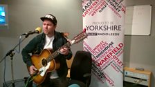 Serious Sam Barrett in session on The Durbervilles Folk & Roots Show